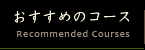 おすすめのコース